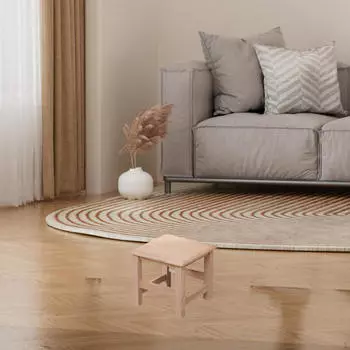 Деревянный табурет-ступенька, маленькая подставка для ног, сидящая, для отдыха, подставка для ног, пуфик для дверного проема