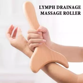 Деревянный терапевтический массажный инструмент, удобно держать, универсальное использование, снятие мышечного напряжения, удаление целлюлита, инструмент для моделирования тела A