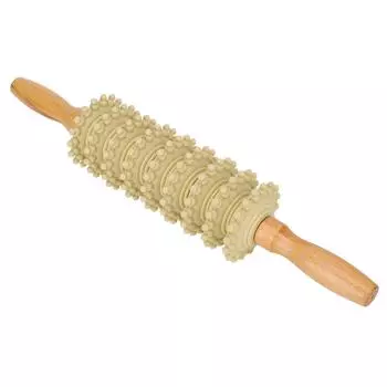 Деревянный терапевтический ролик, триггерные точки, тонкие ноги, массажный валик от целлюлита, боли в фасции