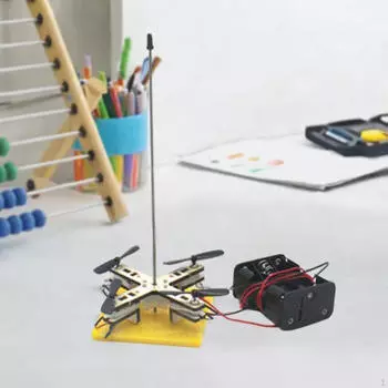 Деревянный вертолет-головоломка своими руками 3D деревянная сборная игрушка простая для детей образовательная для учебных пособий