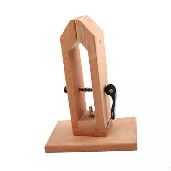 Деревянный зажим для кожевенного ремесла, кожаный швейный инструмент, регулируемый, многофункциональный, деревянный, фиксирующий