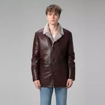 Dericlub Man Пальто из 100% натуральной кожи