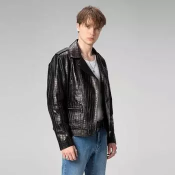 Dericlub Man Пальто из 100% натуральной кожи