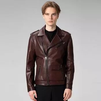 Dericlub Man Пальто из 100% натуральной кожи