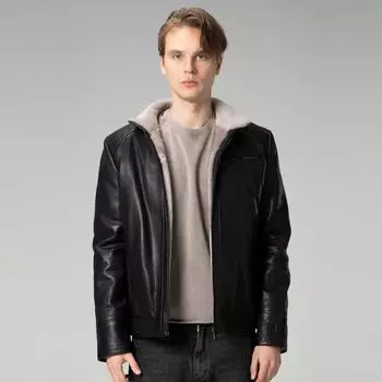 Dericlub Man Пальто из 100% натуральной кожи