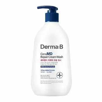 Derma B CeraMD Восстанавливающий крем для умывания 400 мл
