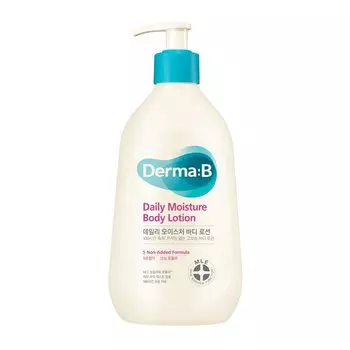 Derma B Daily Moisture Body Lotion 400 мл Уникальная увлажняющая технология, корейский уход за телом, увлажнение чувствительной кожи, сухая кожа, новая жизнь, семейный подарок