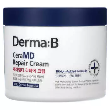 дерма:B, Восстанавливающий крем CeraMD, 430 мл (14,5 жидких унций)