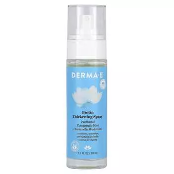 DERMA E, кератиновый спрей для утолщения волос, 3,3 жидких унции (99 мл)