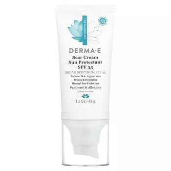 DERMA E, Крем от шрамов, солнцезащитный SPF 35, 43 г (1,5 унции)