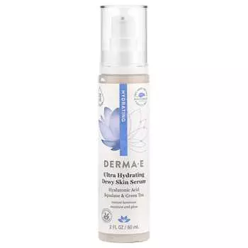 DERMA E, Ультраувлажняющая сыворотка для кожи, 2 жидких унции (60 мл)