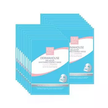 Derma House отбеливающая маска для лица/отбеливающая маска для устранения пятен на тусклой коже, 1 упаковка, 20 упаковок