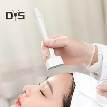 Derma Stamp Pen для лица и тела, игла для штамповки кожи 0 ~ 3,0 мм, мужской и женский сывороточный инструмент для ухода за кожей, альтернатива ролику белый