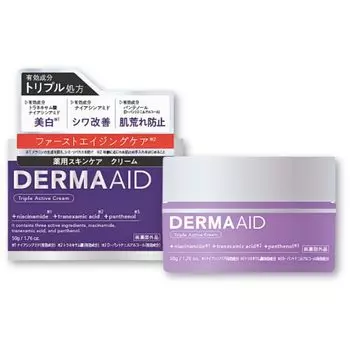 DERMAAID Triple Active Cream 50 г Крем Отбеливающий Профилактика грубой кожи Уход за кожей Старение Лекарственный Ниацинамид Транексамовая кислота Пантенол Уход за кожей Квази-лекарство
