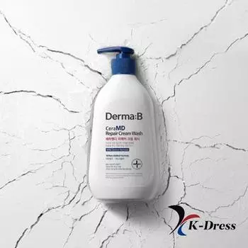DermaB Cera MD Восстанавливающий крем-мойка 400 мл 1 PCS