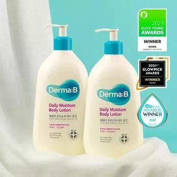 Dermabee Daily Moisture Body Lotion Двойной специальный (500мл+500мл)