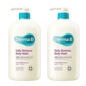 Dermabee Daily Moisture Body Wash, 1 л, 2 шт.
