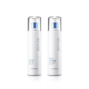Dermaelavier First HA Skin + Moist Balancing Fluid Set, 1 set