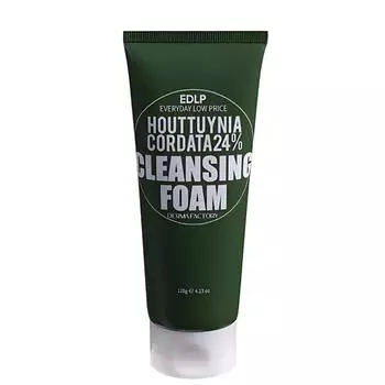 Dermafactory Houttuynia Cordata 24% очищающая пенка 120мл 1 PCS