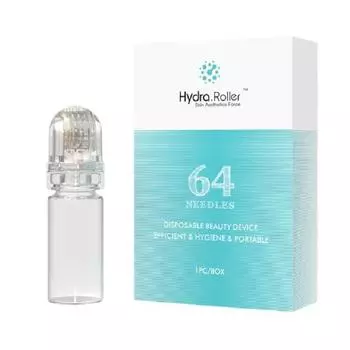 Дермароллер Hydra 64 иглы Уход за кожей лица Красота Отбеливающая процедура Инструмент для ухода 0.25mm