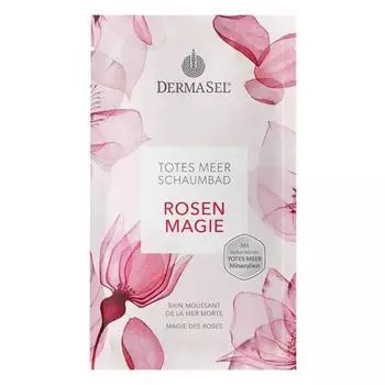 Dermasel Dead Sea Foam Bath Salt Rose Magic 40ml