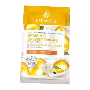 Dermasel Dead Sea Mask Vitamin C Energy 12ml