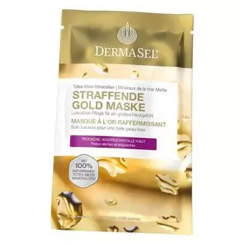 Dermasel Exclusive Dead Sea Mask Gold Rush 12ml
