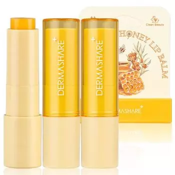 Dermashare Бальзам для губ с маслом ши и медом, 3,8 г, 2 шт.