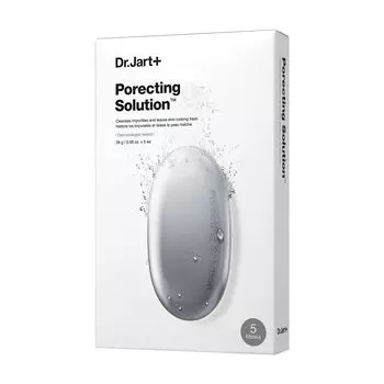 Dermask Polecting Solution 1 x 5 пакетиков Pores Blackhead Carbonated Pack Sheet Mask Korean Cosmetics Derma Cosmetics Dr.Jart+ /