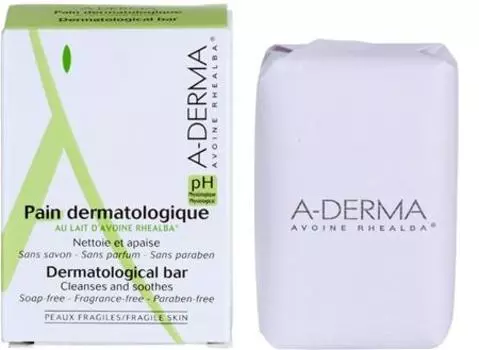 дерматологическое очищающее мыло для чувствительной и раздраженной кожи TU прозрачный