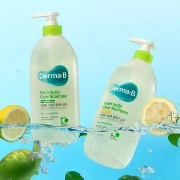 Dermavi Fresh Scalp Clear Shampoo 1000ml 2 types (Choose 1) (Bergamot Green/Floral Green) Bergamot Green 1000ml