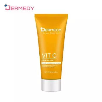 Dermedy Vit C Plus Overnight Mask, маска для лица, 80 г. - Тайский уход за кожей 80 g.