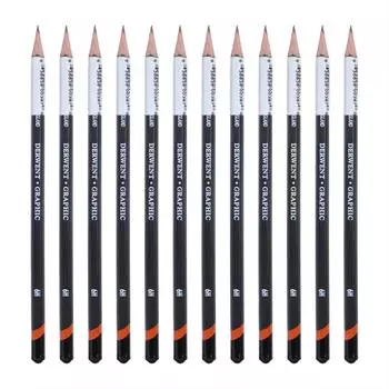 Derwent Graphic Pencil 6H Case of 12 34192