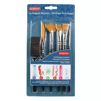 Derwent Technique Brush 2302003 [] (6 types)