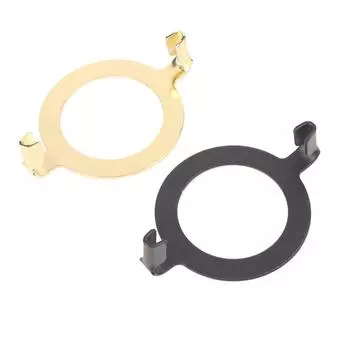 Держатель арфы для абажура E14,E26,E27 Адаптер для основания лампы Регулируемый комплект арфы для лампы Золотая черная роговая рамка Кронштейн для абажура