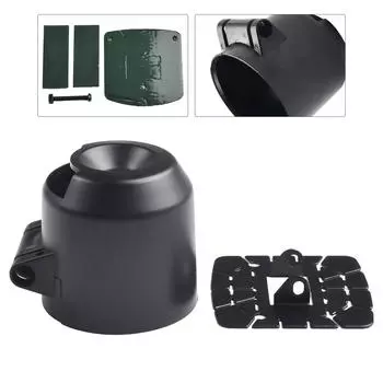 Держатель автомобильный одинарный датчик 2 дюйма 52 мм черный кронштейн для крепления на приборной панели пластиковый съемный с наклейками внутренняя отделка новый CHINA