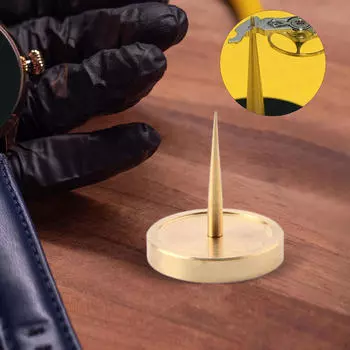 Держатель баланса для часов, инструмент для ремонта, металлический держатель для часовщиков, стойка для регулировки ритма, волосковая пружина