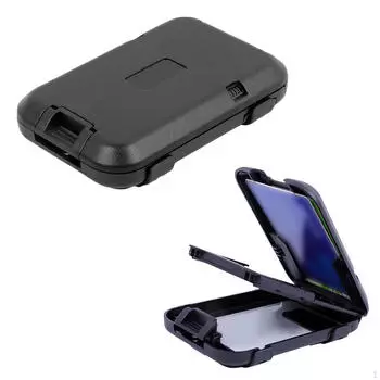 Держатель банковской карты Бизнес-кейс Металлическая блокировка RFID для серый