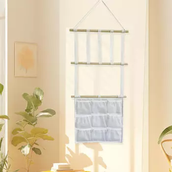 Держатель банта для аксессуаров для волос, органайзер для повязок и зажимов в детской комнате with 10 clips