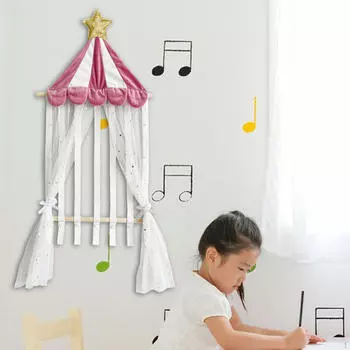 Держатель бантов для девочек, зажимы для волос, вешалка для хранения детских аксессуаров розовый