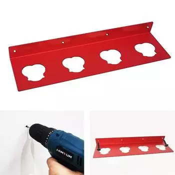 Держатель батареи, совместимый с Milwaukee M12, держатель батареи, держатель для хранения батареи, настенная стойка с 4 слотами