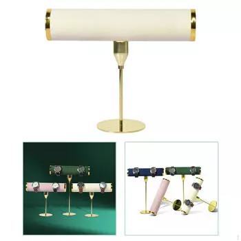 Держатель браслета для ножных браслетов, держатель для волос, подставка для ювелирных изделий в баре, органайзер для часов, Beige L