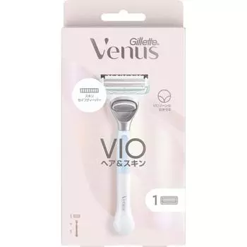 Держатель бритвы P&G Japan Venus VIO с 1 сменным лезвием Держатель для женщин Женские бритвы Инструкция по применению] Эта бритва предназначена для использования на деликатных участках кожи.