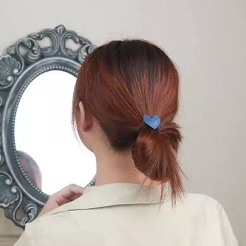 Держатель Буква Резинки для волос Девочки Головной убор Резинки для волос Ацетат Сладкие Резинки для волос Женские Волосы Веревка чёрный