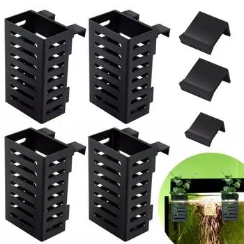 Держатель для аквариумных растений с 3 держателями, регулируемый гидропонный бассейн для аквариума