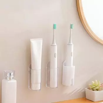 Держатель для электрической зубной щетки Houseeker, настенный держатель для зубной щетки для взрослых и детей, экономящий место для хранения, органайзер для ванной комнаты чистый