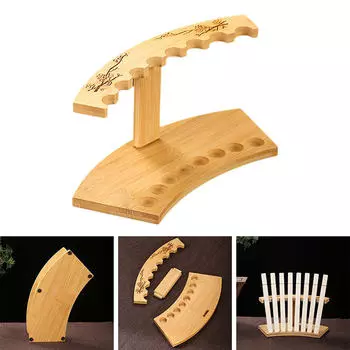 Держатель для ароматических палочек, органайзер, стойка для хранения, съемная, устойчивая, декоративная, деревянная