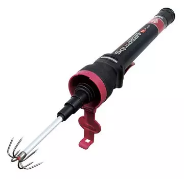 Держатель для багра PROX One Hand Skid Gaff Holder Plus 500 OHSQHP50 Landing Gaff ловит голубого кальмара с помощью одного с замком-крышкой, предотвращающим выскакивание багра [можно чёрный