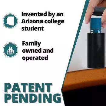 Держатель для бальзама для губ в машине, клейкий, для мужчин и женщин, держатель для помады, вентиляционное отверстие сбоку автомобиля белый