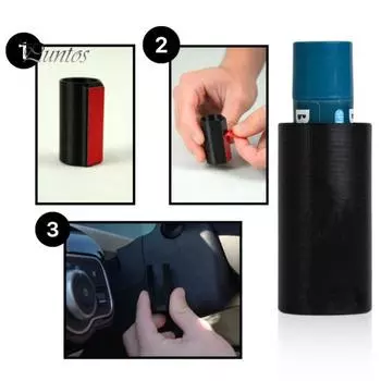 Держатель для бальзама для губ в машину, клейкий держатель для губ для мужчин и женщин, боковой держатель для губной помады в центральную консоль автомобиля, вертикальный держатель для губной помады, аксессуары для салона автомобиля розовый